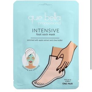 Shea Butter Tea Tree Oil Witch Hazel Sock Style Foot Mask Soothing Softening <9